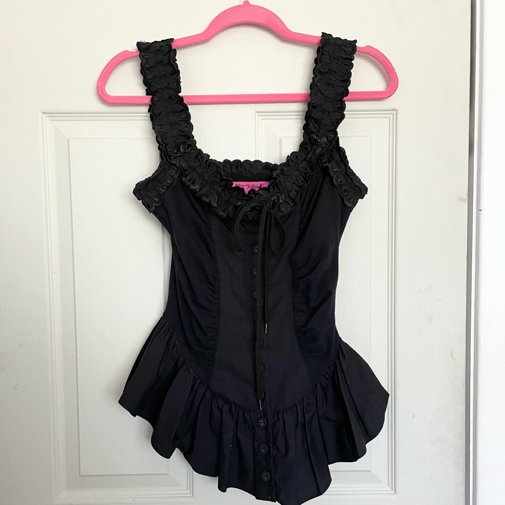 Betsey Johnson Corset Top